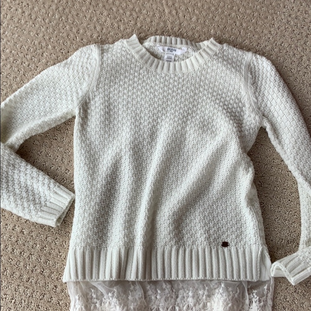 White sweater